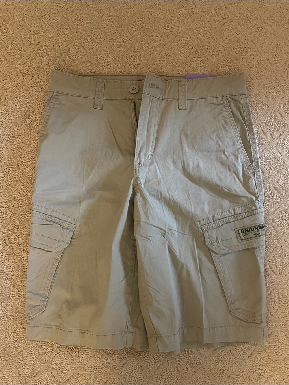 UNIONBAY Men's Khaki Cargo Shorts - Light Tan